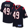 Image of Josh Keyes Houston Texans NFL Pro Line Player Jersey  Navy