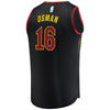 Image of Cedi Osman Cleveland Cavaliers Branded Fast Break Player Jersey Black - Statement Edition