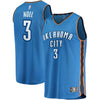 Image of Nerlens Noel Oklahoma City Thunder Branded Fast Break Jersey - Icon Edition - Blue