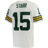 Image of Bart Starr Green Bay Packers Mitchell & Ness Replica Retired Player Jersey - White