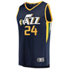 Image of Grayson Allen Utah Jazz Branded Fast Break Jersey Navy - Icon Edition