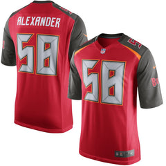 Kwon Alexander Tampa Bay Buccaneers Game Jersey - Red 2018/2019