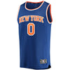 Image of Enes Kanter New York Knicks Branded Fast Break Road Player Jersey Royal - Icon Edition