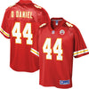 Image of Dorian O'Daniel Kansas City Chiefs NFL Pro Line Player Jersey  Red