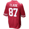 Image of San Francisco 49ers Dwight Clark Retired Player Game Jersey - Cardinal 2018/2019