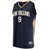 Image of Darius Morris New Orleans Pelicans Branded Fast Break Jersey - Icon Edition - Navy