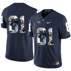 Penn State Jack Crawford 81 Dark Blue Jersey 2018 - 2019