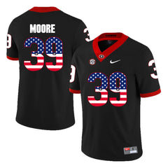 Corey Moore 39 Black Georgia Tech Jersey 2018 - 2019