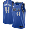 Image of Dirk Nowitzki Dallas Mavericks Swingman Jersey Royal - Icon Edition