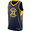 Image of Myles Turner Indiana Pacers Navy Swingman Jersey 2018 - 2019