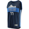 Image of Luka Doncic Dallas Mavericks Navy Swingman Jersey 2018 - 2019