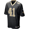 Image of New Orleans Saints Alvin Kamara Black Jersey 2018 - 2019