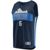 Image of DeAndre Jordan Dallas Mavericks Navy Swingman Jersey 2018 - 2019