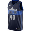 Image of Harrison Barnes Dallas Mavericks Navy Swingman Jersey 2018 - 2019