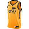 Image of Rudy Gobert Utah Jazz Gold Swingman Jersey 2018 - 2019