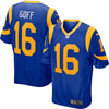 Image of Los Angeles Rams Jared Goff Royal Jersey 2018 - 2019