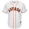 Image of Alex Bregman Houston Astros Majestic Home Official Cool Base Player Replica Jersey - White