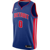 Image of Andre Drummond Detroit Pistons Blue Swingman Jersey 2018 - 2019