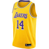 Image of Brandon Ingram Los Angeles Lakers Gold Swingman Jersey 2018 - 2019