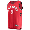 Image of Serge Ibaka Toronto Raptors Red Swingman Jersey 2018 - 2019