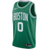 Image of Jayson Tatum Boston Celtics Green Swingman Jersey 2018 - 2019