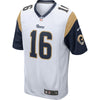 Image of Los Angeles Rams Jared Goff White Jersey 2018 - 2019