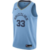 Image of Marc Gasol Memphis Grizzlies Light Blue Swingman Jersey 2018 - 2019