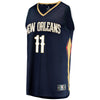 Image of Jrue Holiday New Orleans Pelicans Navy Swingman Jersey 2018 - 2019