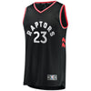 Image of Fred VanVleet Toronto Raptors Black  Swingman Jersey 2018 - 2019