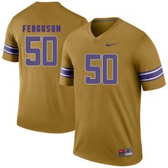 LSU Reid Ferguson 50 Gridiron Gold Jersey 2018 - 2019