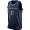 Image of Mike Conley Memphis Grizzlies Navy Swingman Jersey 2018 - 2019