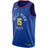 Image of Nikola Jokic Denver Nuggets Blue Swingman Jersey 2018 - 2019