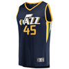 Image of Donovan Mitchell Utah Jazz Navy Swingman Jersey 2018 - 2019