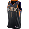 Image of Devin Booker Phoenix Suns Black Swingman Jersey 2018 - 2019