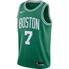 Image of Jaylen Brown Boston Celtics Black Swingman Jersey 2018 - 2019