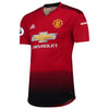 Image of Alexis Sanchez Manchester United 2018/19 Home Player Jersey – Red