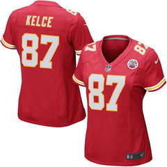 Travis Kelce Kansas City Chiefs Women's Game Jersey - Red