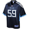 Image of Wesley Woodyard Tennessee Titans Pro Line Team Player Jersey – Navy 2018/2019