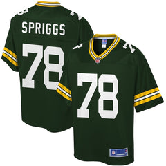 Jason Spriggs Green Bay Packers NFL Pro Line Player Jersey - Green