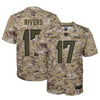 Image of Philip Rivers Los Angeles Chargers Salute to Service Game Jersey - Camo