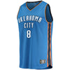 Image of Alex Abrines Oklahoma City Thunder Branded Fast Break Player Jersey Blue - Icon Edition