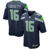 Image of Tyler Lockett Seattle Seahawks Game Jersey - Navy 2018/2019