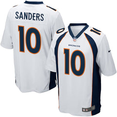 Emmanuel Sanders Denver Broncos White Game Jersey - White