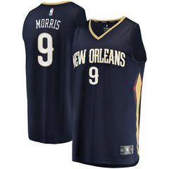 Darius Morris New Orleans Pelicans Branded Fast Break Jersey - Icon Edition - Navy