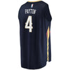 Image of Elfrid Payton New Orleans Pelicans Branded Fast Break Jersey - Icon Edition - Navy