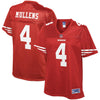 Image of Nick Mullens San Francisco 49ers Pro Line Women's Player Jersey – Scarlet 2018/2019