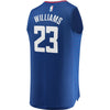 Image of Lou Williams LA Clippers Branded Fast Break Jersey Royal - Icon Edition