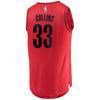 Image of Zach Collins Portland Trail Blazers Branded Fast Break Player Jersey - Statement Edition - Red