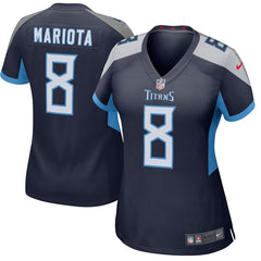 Marcus Mariota Tennessee Titans Women's New Game Jersey – Navy 2018/2019