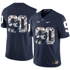 Penn State Garrett Sickels 90 Dark Blue Jersey 2018 - 2019